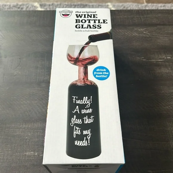 Wine Bottle Glass - Picture 1 of 5